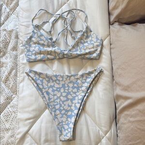 Skatie Nantucket swimsuit. Betsy top and Kelly Bottom